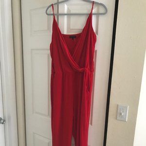 STATE 1 DILLARDS RED SIZE LARGE JUMPER W/POCKETS